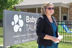 Baby TALK Executive Director Cindy Bardeleben